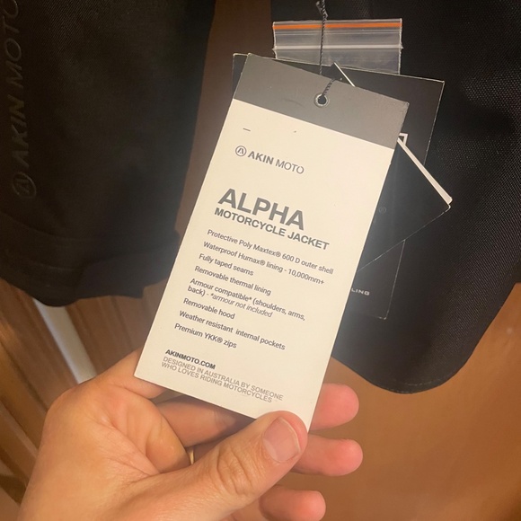 Akin Moto Alpha Motorcycle Jacket 3.0 - Picture 5 of 15